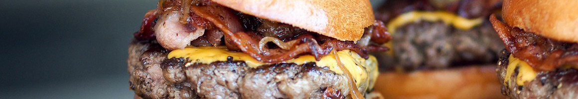 Eating Burger at Belly restaurant in San Francisco, CA.